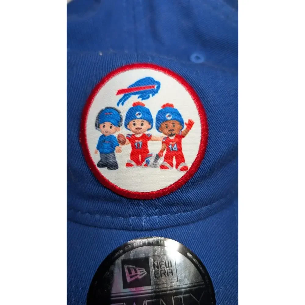 Buffalo Bills Fisher Price Little People Hat Allen Diggs McDermott New Era Blue‎